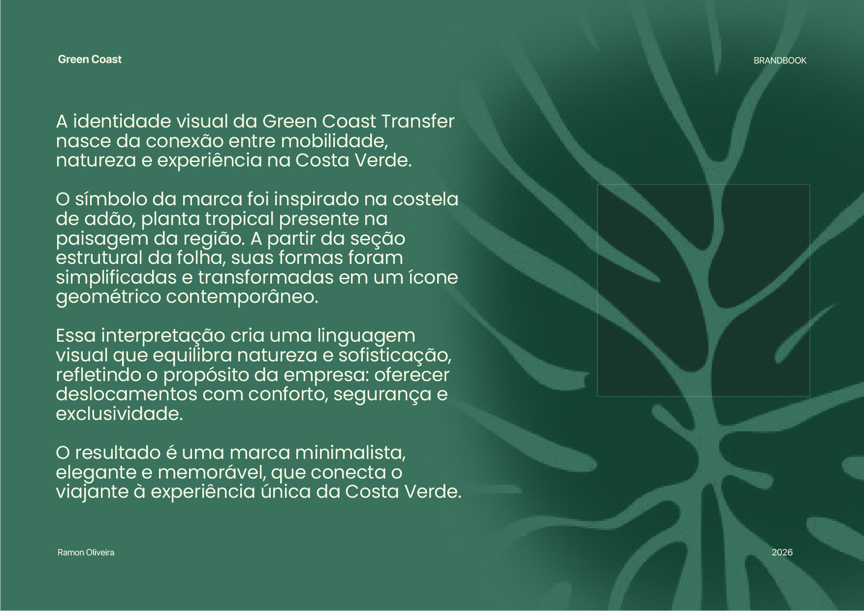 Green Coast Tour · Estratégia